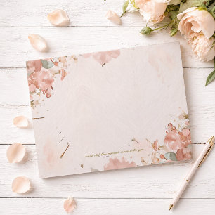 Romantisch Bloemen Notitieblok Aquarel Zomer Schri