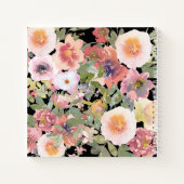 Romantisch Bloemen Notitieboek (Achterkant)