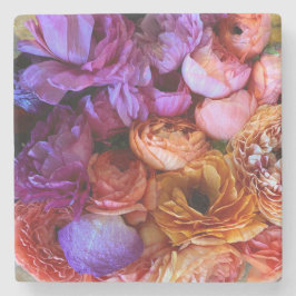 Romantisch Bloemen Onderzetter