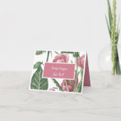 romantisch  bloemenretro roos Kaarten (Achterkant)