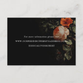 Romantisch Bloemenschilderij Nederlandse Meesters  Informatiekaartje (Achterkant)