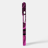 Romantisch Bloemhartpatroon Case-Mate iPhone Case (Achterkant / Links)
