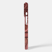 Romantisch Bloemhartpatroon Case-Mate iPhone Case (Achterkant / Links)