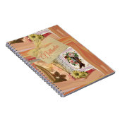 Romantisch  bloemkool notitieboek (Rechterzijde)