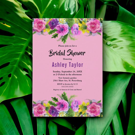 Romantisch Bloom Rozen Zomer Bloemen Vrijgezellenf Kaart