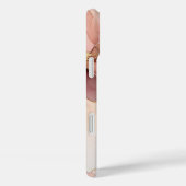 Romantisch Blush Roze Goud Bloemen Case-Mate iPhone Case (Achterkant / Rechts)