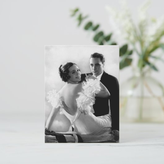 Romantisch Briefkaart (Staand voorkant)