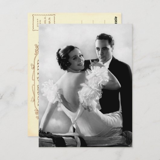 Romantisch Briefkaart (Voorkant / Achterkant)