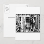 romantisch briefkaart (Voorkant / Achterkant)