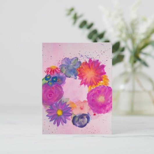 Romantisch Briefkaart (Staand voorkant)