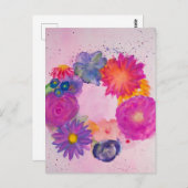 Romantisch Briefkaart (Voorkant / Achterkant)