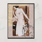 Romantisch  Briefkaart Franse stijl (Voorkant)