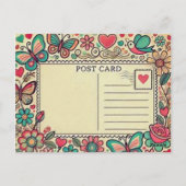 Romantisch briefkaart voor je vrouw (Achterkant)