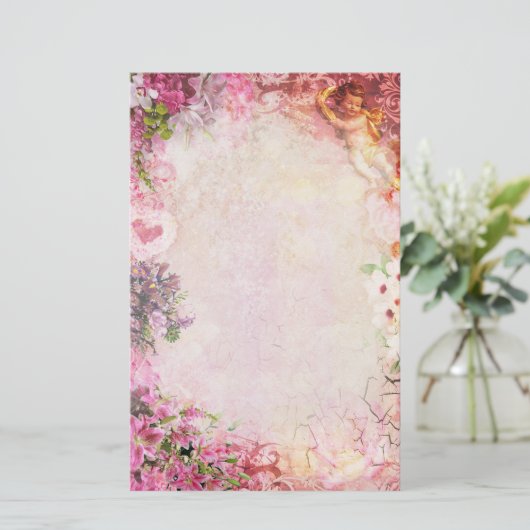 Romantisch Briefpapier (Staand voorkant)