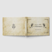 romantisch bruiloft gastenboek (Volledig)