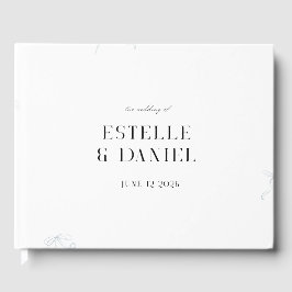 Romantisch Buiten Trouwgastenboek – Joyful Celeb Gastenboek