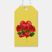 Romantisch cadeau label cadeaulabel (Voorkant)