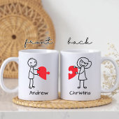 Romantisch cadeau mok voor vriendin, vriend