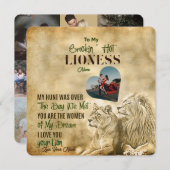 Romantisch cadeau voor haar, cadeau voor vrouw (Voorkant / Achterkant)