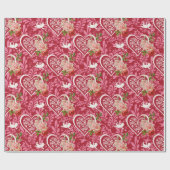 Romantisch cadeaupapier voor Valentijns | 3 (Vlak)