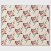 Romantisch cadeaupapier voor Valentijns | 4 (Vlak)