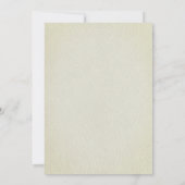  romantisch chique Vrijgezellenfeest Kaart (Achterkant)