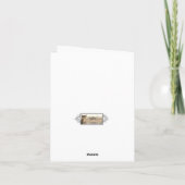 Romantisch citaat met de Kaart van de Tuin van (Achterkant)