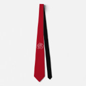 Romantisch Classic Roos Stropdas (Voorkant)