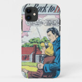  Romantisch Comic uit de jaren '50 Case-Mate iPhone Case (Achterkant)