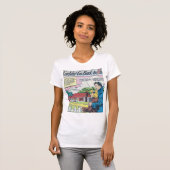  Romantisch Comic uit de jaren '50 T-shirt (Voorkant volledig)