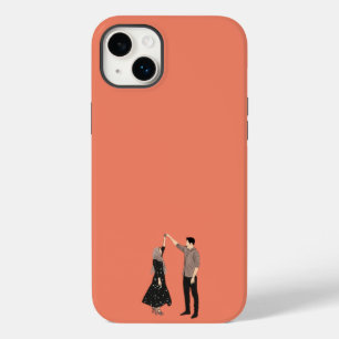 Romantisch dansen paar kraag Case-Mate iPhone 14 plus hoesje