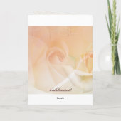 Romantisch De datumkaart opslaan met tekst Aankondiging (Achterkant)