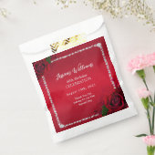 Romantisch Decoratief Rozen Verjaardagsfeest Bedankzakje (Gezegeld)