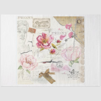 Romantisch Decoupage Papier