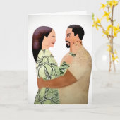 Romantisch / Denken aan je Notecard (leeg van binn Kaart (Gele Bloem)