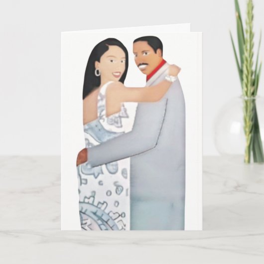 Romantisch / Denken aan je Notecard (leeg van binn Kaart (Voorkant)