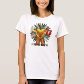 romantisch design t-shirt (Voorkant)