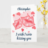 Romantisch die je mist kaart (Gele Bloem)