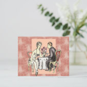 Romantisch diner (Staand voorkant)