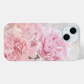 Romantisch Dromerige Roze Anjers Case-Mate iPhone Case (Achterkant (horizontaal))