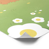 Romantisch echtpaar Capybara Poster (Hoek)