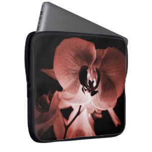Romantisch Elegant Elegant Elegant Mod. van Orchid Laptop Sleeve