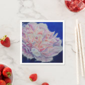 Romantisch elegant roze blauw pastelschilderij servetten (Insitu)