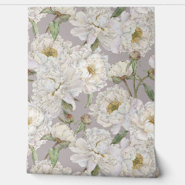 Romantisch & Elegantie Waterverf Bloemen Behang