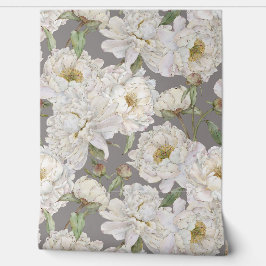 Romantisch & Elegantie Waterverf Bloemen Behang