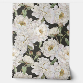 Romantisch & Elegantie Waterverf Bloemen Behang