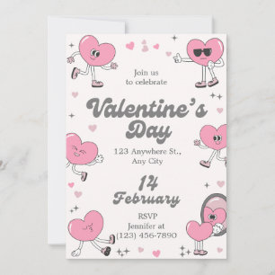 Romantisch elke dag is valentijnskaart aangepast b feestdagenkaart