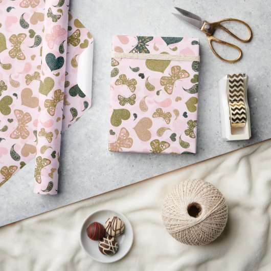 Romantisch Fantasievol Cadeaupapier (Crafts)