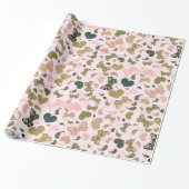 Romantisch Fantasievol Cadeaupapier (Uitgerold)