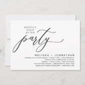 Romantisch Feestelijke Einde- Gelukkig-Altijd-Meer Kaart (Voorkant)